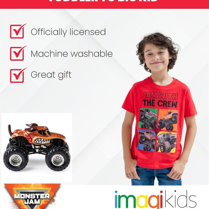 Boys' 3-Pack T-Shirt Set Toddler to Big Kid