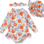 Orange Daisy / 3-6 Months
