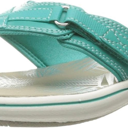 Clarks Women’s Breeze Sea Flip-Flops – Adjustable Lightweight Casual Sandals