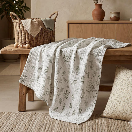 3-Pack Muslin Swaddle Blankets for Newborns – Soft Breathable Receiving Blankets, Large 38 x 40 Inch Baby Swaddle Wraps, Burp Cloths & Infant Essentials, Bright Colors