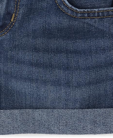 The Children’s Place Girls’ Denim Bermuda Shorts – Classic Stretch Jean Shorts for Kids, Comfortable Casual Summer Bottoms for Everyday Wear, Play & School Outfits