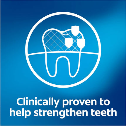 Cavity Protection Toothpaste with Fluoride, Minty Great Regular Flavor, anti Cavity Toothpaste, 6 Pack, 6 Oz Tubes