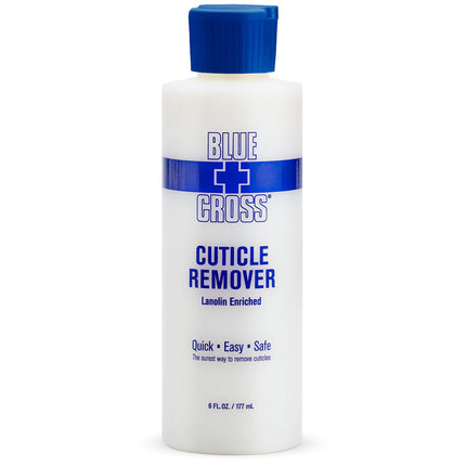 Cuticle Remover & Softener Liquid for Nails –  Professional Nail Care with Lanolin, Hydrating Treatment for Dry Cuticles & Hangnails, Made in USA, 6Oz
