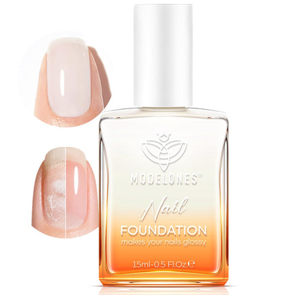 Nail Strengthener, Milky White Nail Polish Nail Repair for Damaged Nails Hardener Quick Dry Nail Growth Natural Nail Concealer Foundation Strengthening Nails & Toenails Women Manicurist