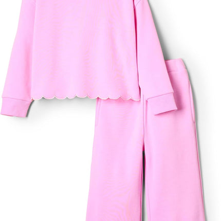 X Sofia Grainge Toddlers and Baby Girls' French Terry Sweatshirt Pant and Top Set