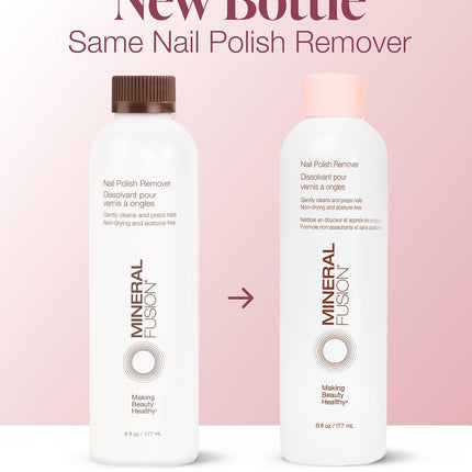 Nail Polish Remover, 6 Fl Oz (Pack of 2) | Acetone-Free Nail Care, Non Drying Liquid Formula