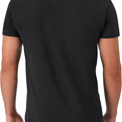 Men'S Undershirt Packs, Stay-Tucked Soft Cotton Undershirts, Best Undershirts for Men, White/Black/Asstd Multipacks