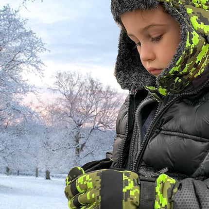 Kids Waterproof Winter Thinsulate Warm Gloves