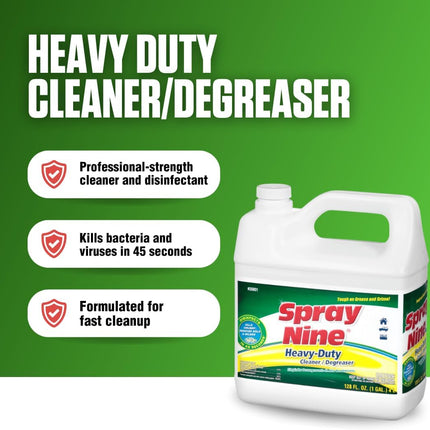 26801 Heavy Duty Cleaner, Degreaser & Disinfectant for Home, Yard Equipment, Automotive & More - Refill for Spray Bottle 1 Gallon (Pack of 1)