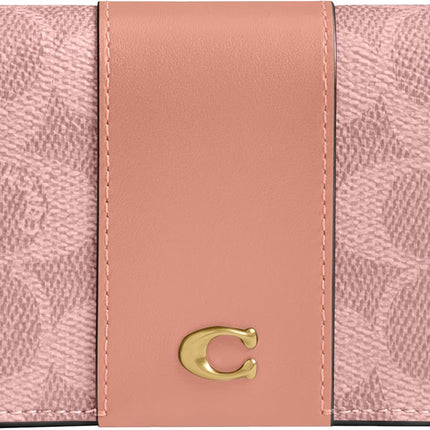Coated Canvas Signature Essential Slim Card Case