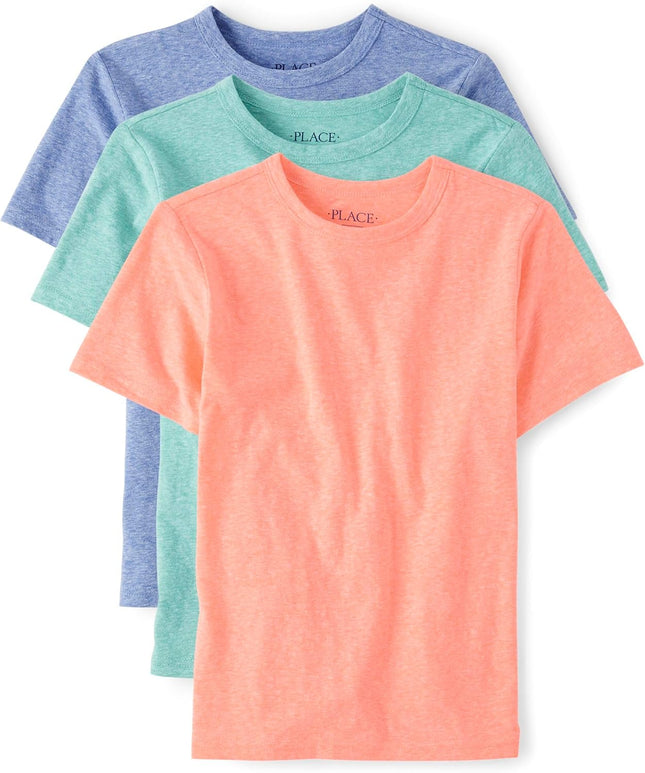 Boys' Short Sleeve Crew Neck T-Shirts