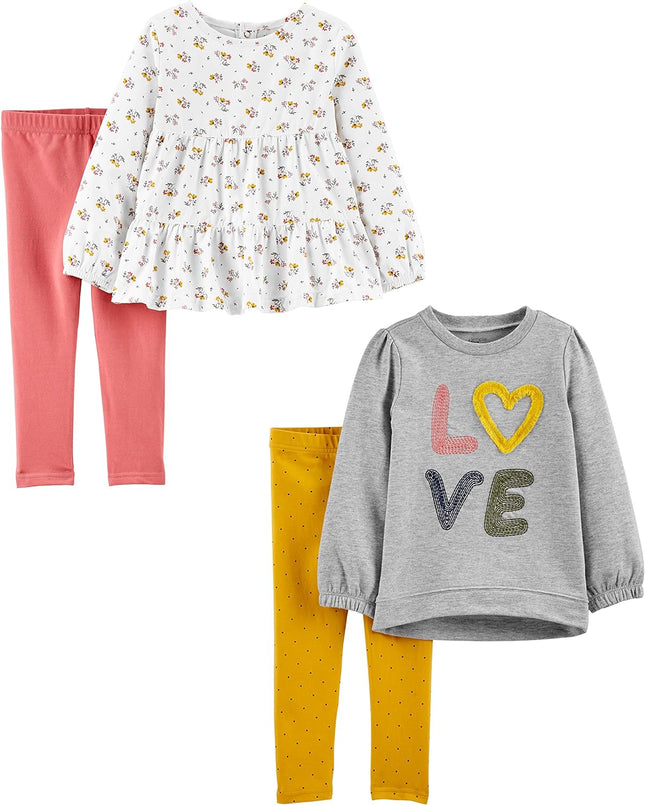 Girls 4 Piece Playwear Set