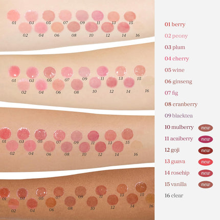 Korean Lip Oil - Appleplum | Long-Lasting, Moisturizing, Plumping, Revitalizing for Dry Lips, Waterproof, No Peel Off, Korean Tint, Hydrating Lip Stain, Nourishing Crystal Clear, 0.12 FL Oz