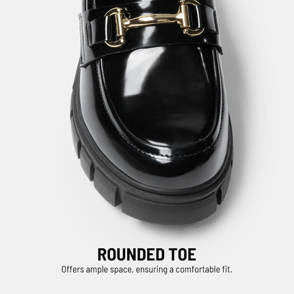 Women'S Platform Chunky Loafers