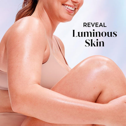 Super Serum Hand & Body Lotion for Dry Skin, 24Hr Long Lasting Hydration, 5+ Ingredient Complex for Bright Even Firm Luminous Skin, Sweet Vanilla & Soft Wood Scent, 18.5 Fl Oz