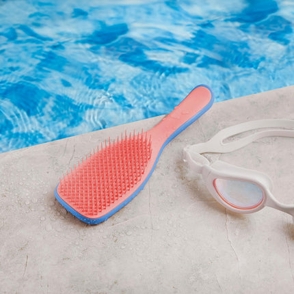 Ultimate Detangler Brush for Wet & Dry Hair, Eliminates Knots & Reduces Breakage for Straight to Wavy Hair Types, Apricot Blaze