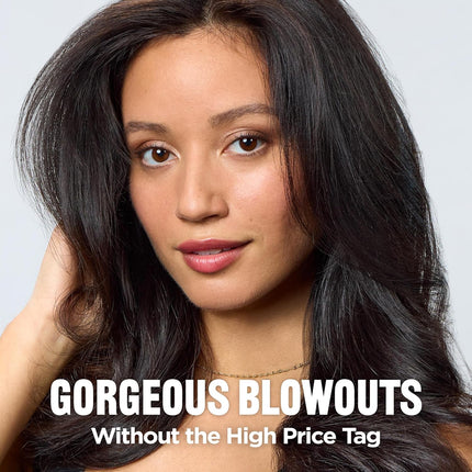 One-Step Volumizer Hair Dryer and Styler – Easy Salon-Style Blowouts – Less Frizz, More Shine, and Reduced Heat Damage, for All Hair Types and Lengths (Black)