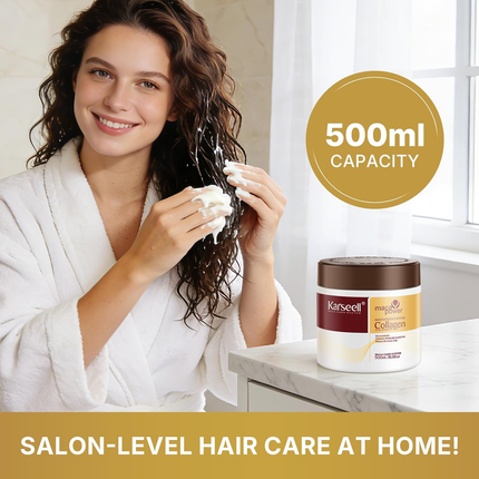 Karseell Collagen Hair Treatment – Argan Oil Deep Repair Conditioner Hair Mask 500ml