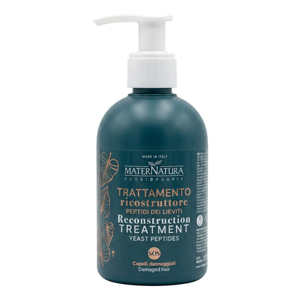 Maternatura EcoBiorganic Reconstruction Treatment – Vegan Peptide Hair Repair Mask 250ml