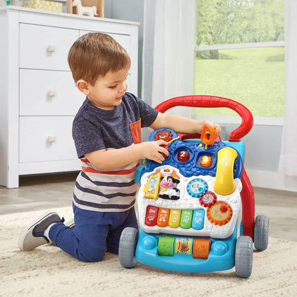 Sit-To-Stand Learning Walker (Frustration Free Packaging), Blue