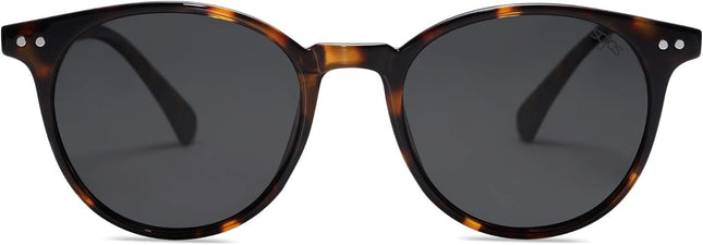 Small round Classic Polarized Sunglasses for Women Men Vintage Style UV400 Lens MAY SJ2113