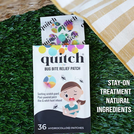 Mosquito Bite Itch Relief Patch, after Bite Insect Bite Treatment, anti Itch Cream Alternative, Insect Bite Relief, Cruise, Travel and Camping Essential for Kids