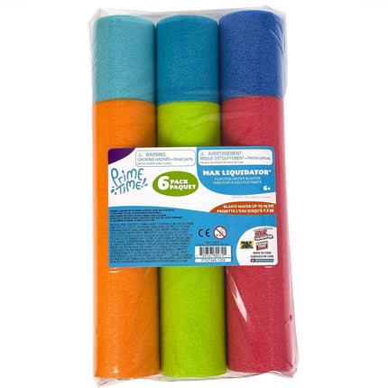6-Pack Water Blaster Set, Multicolor