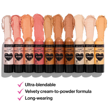 Megaglo Makeup Stick, Buildable Color, Versatile Use, Cruelty-Free & Vegan - Where'S Walnut?