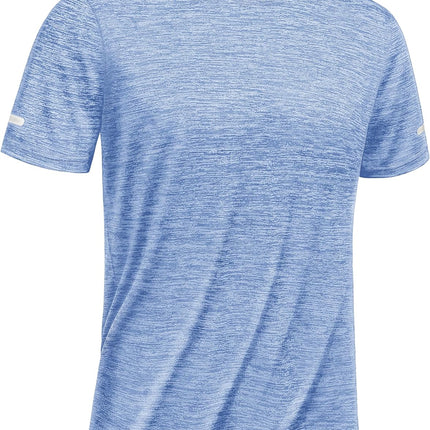 Mens Workout Shirts Short Sleeve Athletic Dry Fit Tshirts Shirts Running Gym Crewneck T-Shirts