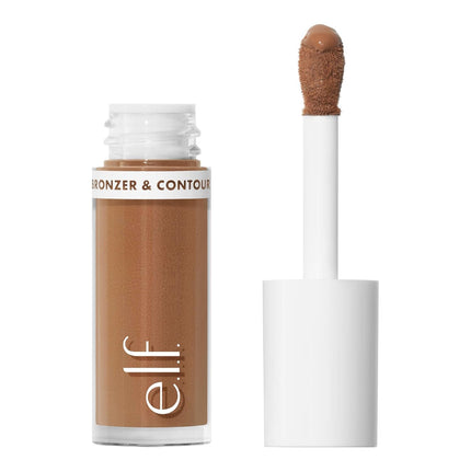 Camo Liquid Bronzer & Contour, Silky Pigmented Formula, Long-Lasting Glow for a Sun-Kissed, Sculpted Finish, Vegan & Cruelty-Free, 3 Light