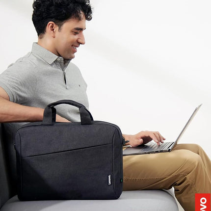 Laptop Bag T210, Messenger Shoulder Bag for Laptop or Tablet, Sleek, Durable & Water-Repellent Fabric
