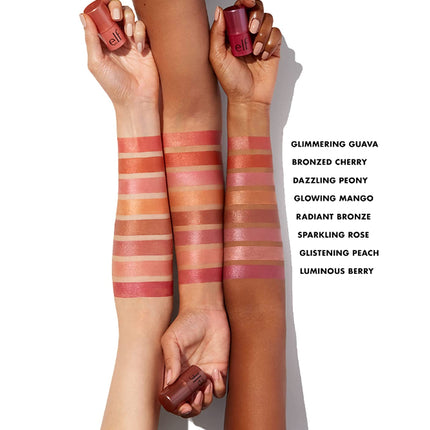 Monochromatic Multi Stick, Travel-Sized Luxuriously Creamy & Blendable Color, for Eyes, Lips & Cheeks, Vegan & Cruelty-Free, Dazzling Peony, 0.17 Oz