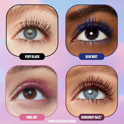 Lash Sensational Sky High Washable Mascara Makeup, Burgundy Haze, 0.24 Fl Oz