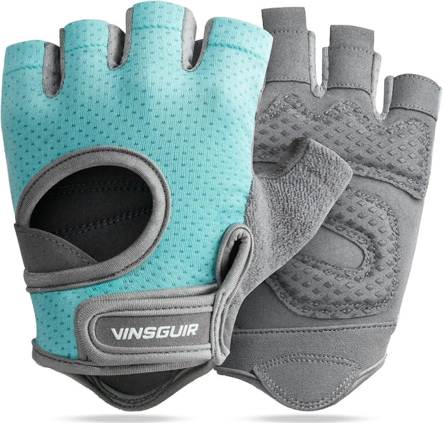 Workout Gloves for Women and Men, Breathable Weight Lifting Gloves for Gym Exercise, Fitness, Training, and Cycling, with Excellent Grip and Cushion Pads