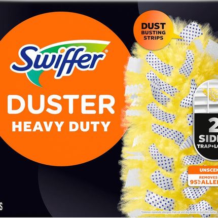 Dusters Heavy Duty Multi-Surface Duster Refills for Cleaning, Unscented, 11 Count