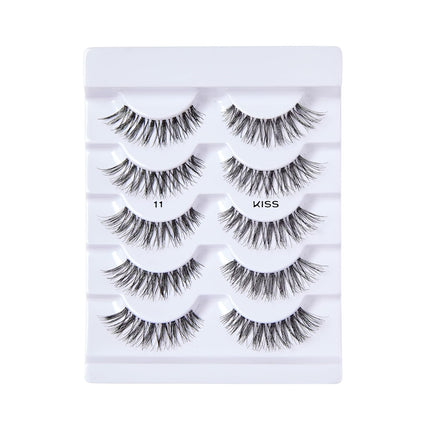 so Wispy, False Eyelashes, '', 12Mm, Includes 5 Pairs of Lashes, Easy to Apply, Reusable Lash Clusters