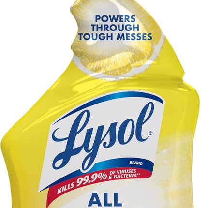 All Purpose Cleaner Spray, Multi-Purpose Disinfecting Spray, Kitchen & Bathroom Cleaner, Lemon Breeze Scent, 32 Fl Oz