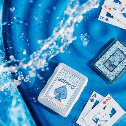 Waterproof Playing Cards, Clear Plastic Deck of Cards for Outdoor Card Games, Camping, Beach, Pool & Travel Games (1 Deck) | Playing-Cards