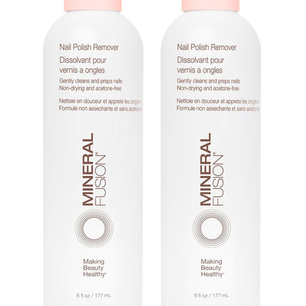 Nail Polish Remover, 6 Fl Oz (Pack of 2) | Acetone-Free Nail Care, Non Drying Liquid Formula