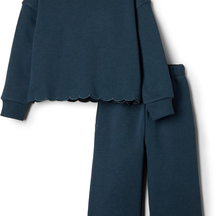 X Sofia Grainge Toddlers and Baby Girls' French Terry Sweatshirt Pant and Top Set