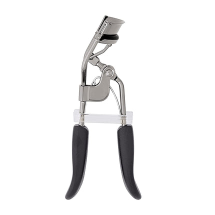Pro Eyelash Curler, Stainless Steel Lash Curler, Long-Lasting Natural Curl, Ergonomic Design, Includes Replacement Pad, Fits All Eye Shapes
