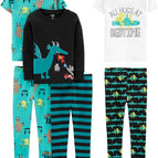 6 / Multicolor/Bear/Dragon/Octopus/Stripe