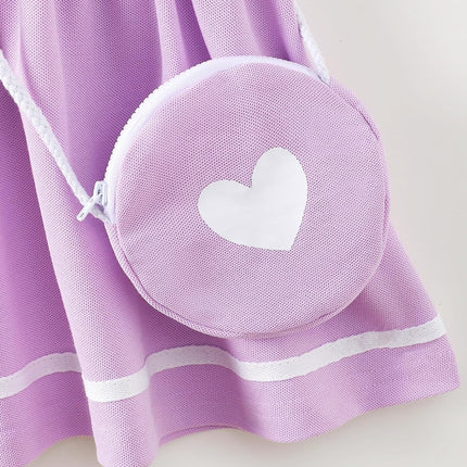 Little Toddler Girl Sporty Dress Summer Clothes Ruffle Sleeveless Kids Dresses Sport Causal Sundress Girl Outfits