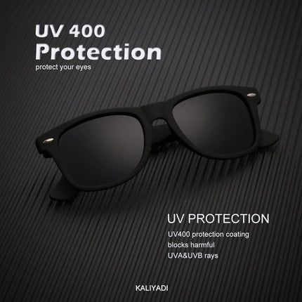 Polarized Sunglasses for Men and Women Matte Finish Sun Glasses Color Mirror Lens UV Blocking (3 Pack)
