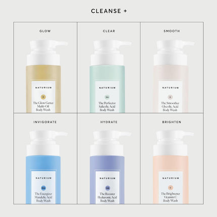 the Glow Getter Multi-Oil Hydrating Body Wash, Gentle Cleanser, 16.9 Oz