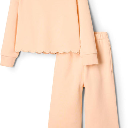 X Sofia Grainge Toddlers and Baby Girls' French Terry Sweatshirt Pant and Top Set