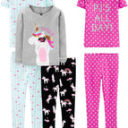 5 / Black Unicorn/Blue Tortoise/Grey Heather/Pink Polka Dot