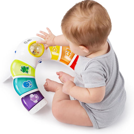 Glow & Discover Light Bar Musical Toy, Activity Station, Sitting up and Tummy Time Toy, Color and Animal Learning Toy, Infant Ages 3 Months+