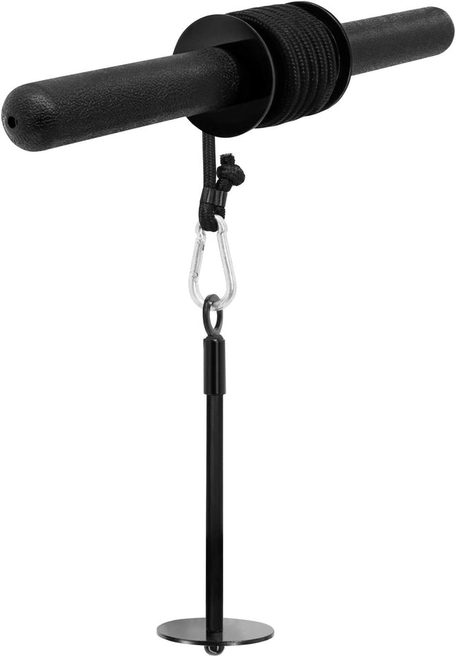 Wrist and Forearm Blaster, Build Massive Grip Strength & Muscles with Steel Wrist Roller & Forearm Roller, Heavy Duty Arm Blaster Fits 1" & 2" Weight Plates, Improve Lifting Power