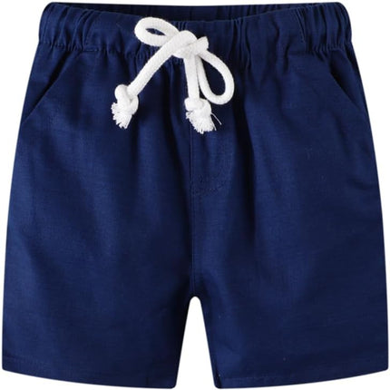Toddler Boy Summer Clothes Outfits Kids Cotton Short Sleeve Shirt Shorts Set 2-7 Years